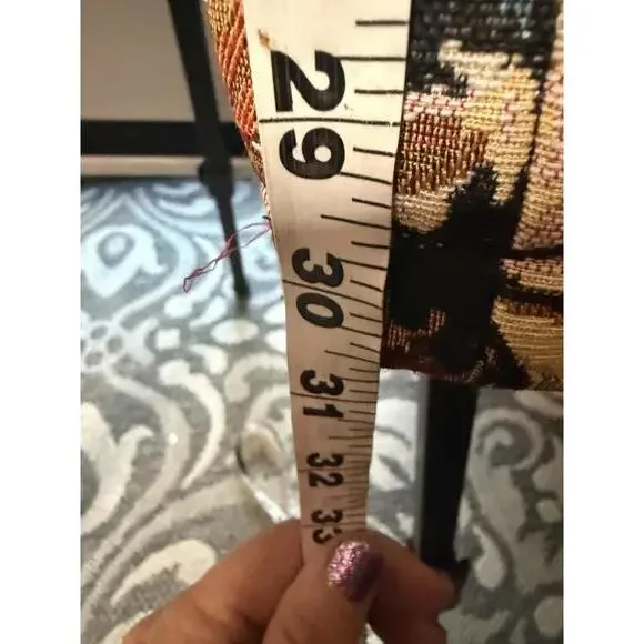 AKIRA - FANTASY CAPTURED BROCADE CARGO PANT - L - Picture 9 of 12